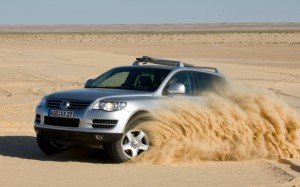 car desert